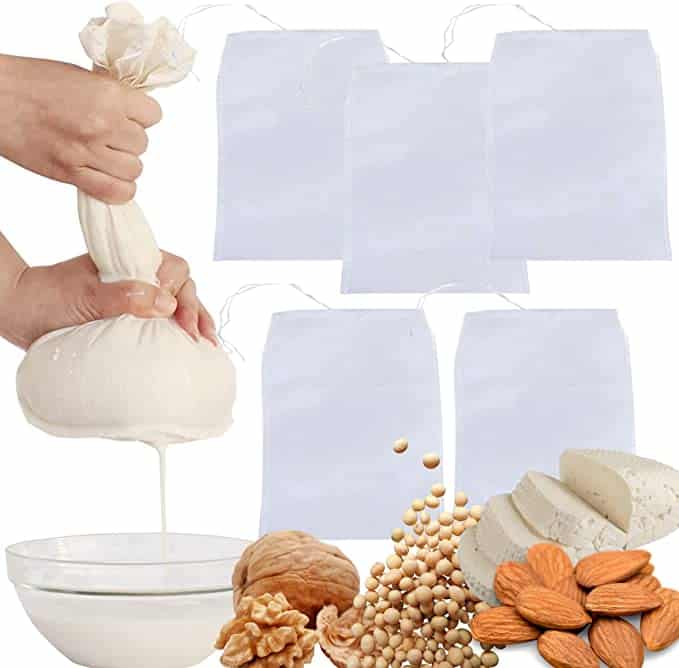 bolsa colar leche vegetal